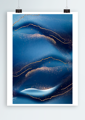 梦幻海洋蓝色背景图