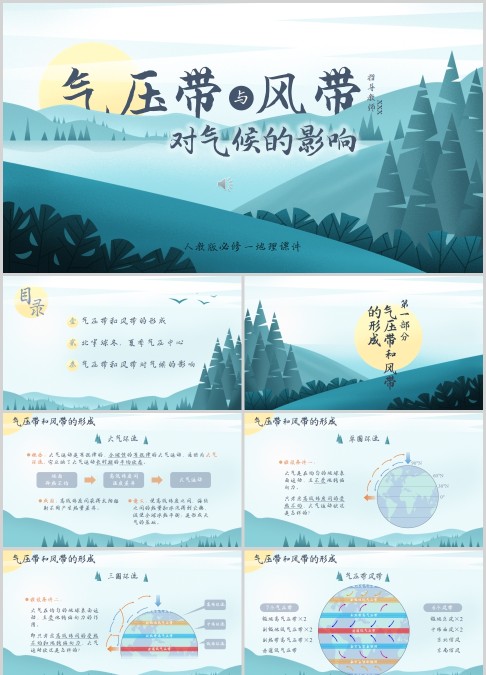 气压带和风带对气候的影响