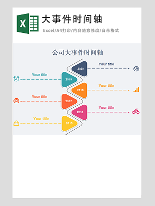 公司大事件时间轴