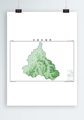 长清区 自然地理版（高清PDF版）