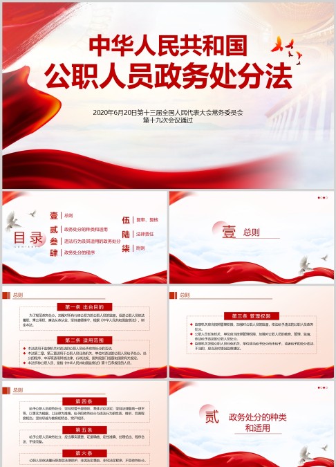 中华人民共和国公职人员政务处分法