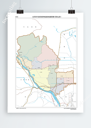 石景山去行政区域划分