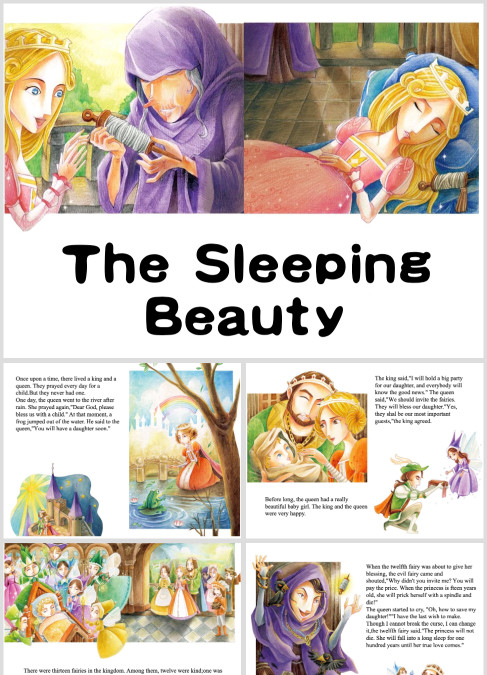 高清绘本故事《睡美人》