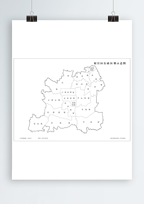 松江区行政区划示意图（高清PDF版）