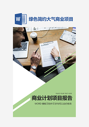 商业计划项目报告