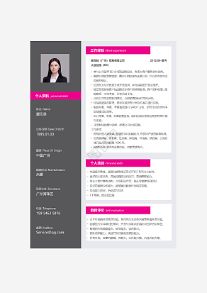 区域经理求职简历