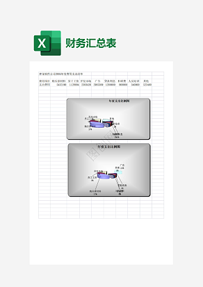 年度支出汇总表