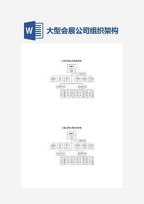 公司人员组织架构