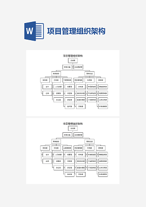 互联网公司项目管理组织架构