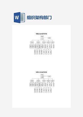 汽车销售企业组织架构表