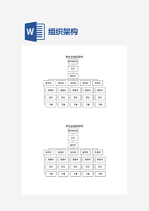 大学学生会组织架构