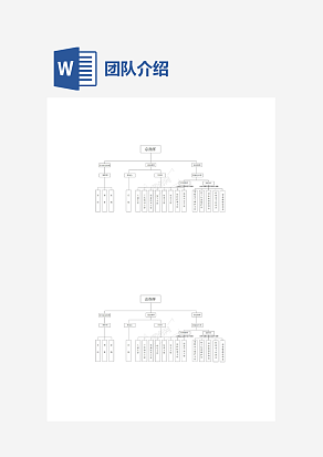 组织架构及岗位职责word文档