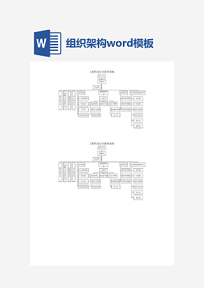 工程咨询公司组织架构图