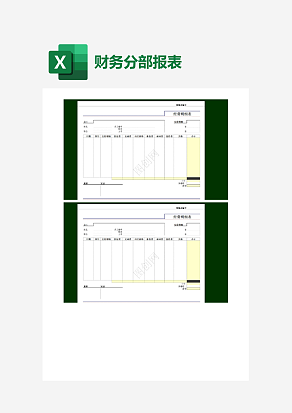 公司外派经费明细表