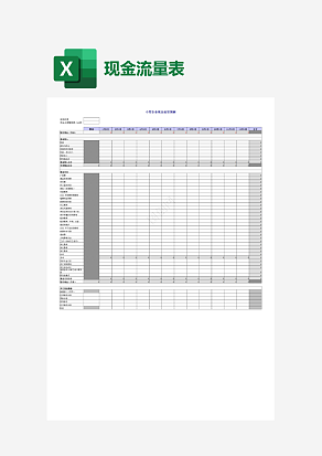 小型企业现金流量预测