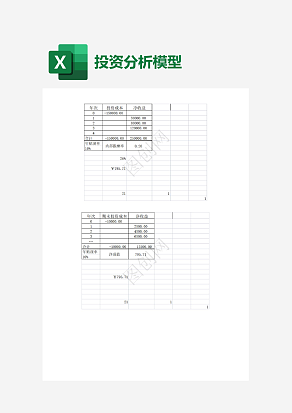 投资成本收益汇总表