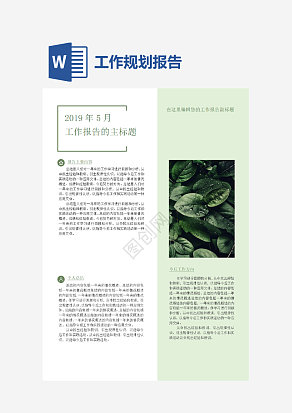 工作报告及今后工作方向