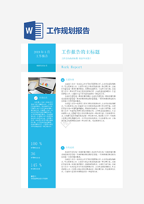 工作报告主要内容