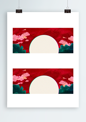 白月光照耀背景图