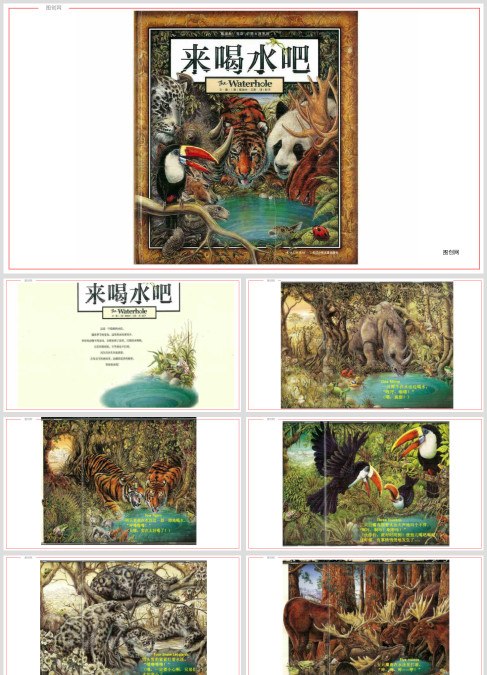 数学绘本故事《来喝水吧》课件ppt