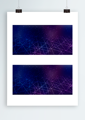 2021紫色折射星光背景墙