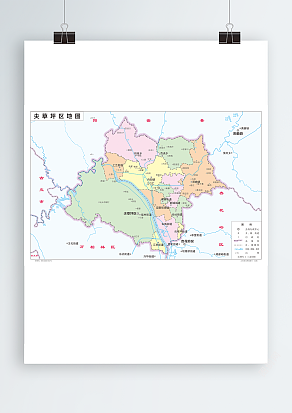 山西太原市尖草坪区地图（高清EPS版）