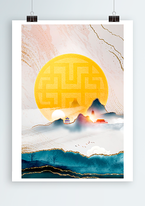 创意二维码背景帷幕