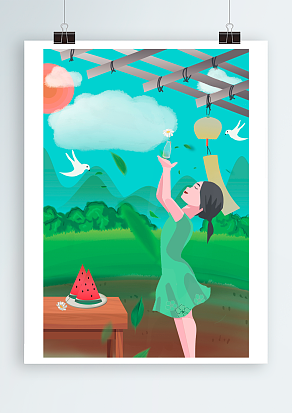 2020传统节气小暑——夏之韵