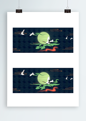 梦幻仙境背景帷幕设计图