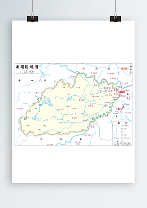 海曙区政区图（高清EPS版）