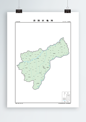 济阳区 自然地理版（高清PDF版）
