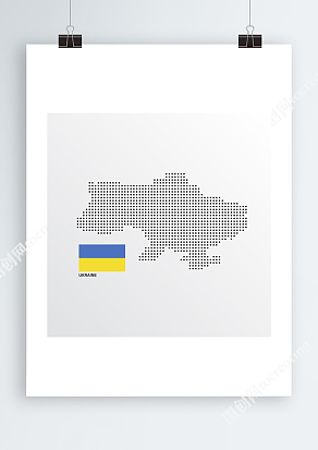 乌克兰Ai锚点地图数据信息分布图