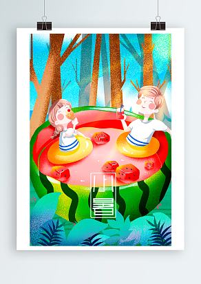 小暑：荷风送香气，竹露滴清响