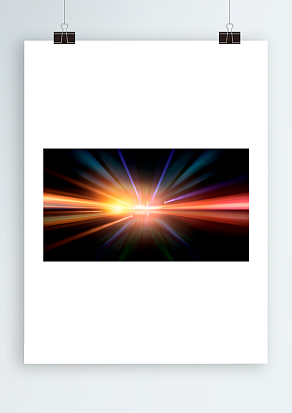 2021七彩线条背景墙