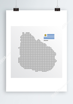 UruGuay锚点Ai数据信息分布图