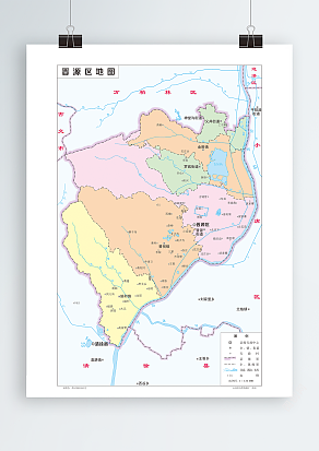 山西太原市晋源区地图（高清EPS版）