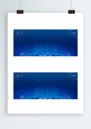 梦幻蓝色海洋背景图