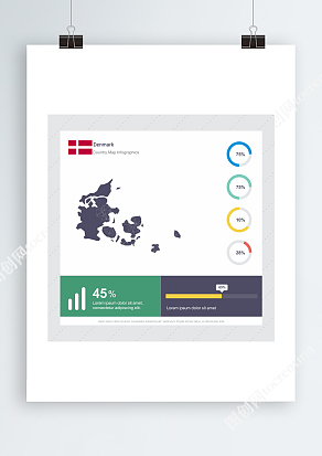 丹麦锚点Ai数据信息图表