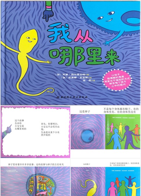 绘本故事我从哪里来PPT