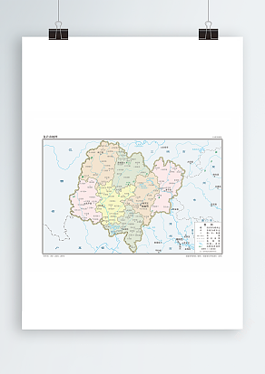 龙岩市地图_行政区域版（高清PDF版）