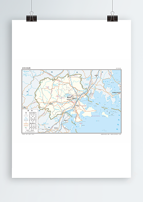 莆田市地图_基本要素版（高清PDF版）