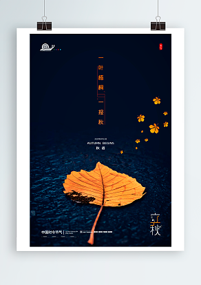 传统立秋时令：一叶梧桐一报秋