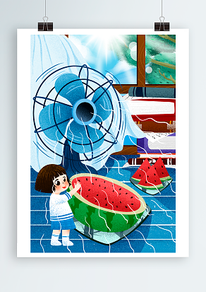 中国传统风俗二十四节气之小暑