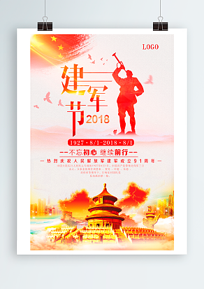 八一建军节，不忘初心，继续前行